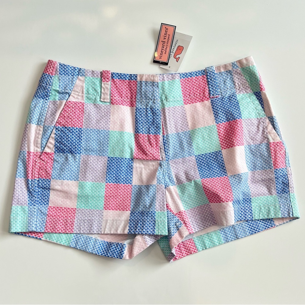 Vineyard Vines Multicolor Patchwork Women's Shorts
